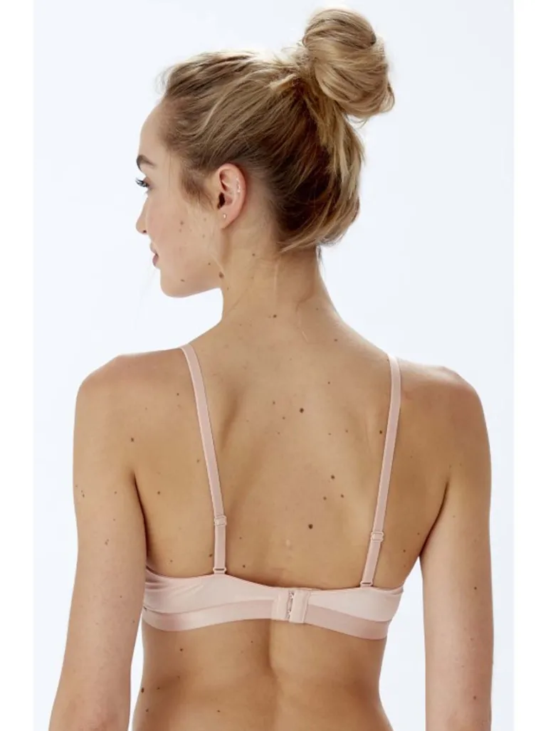 Botanical Lace High Apex Bra - Blush