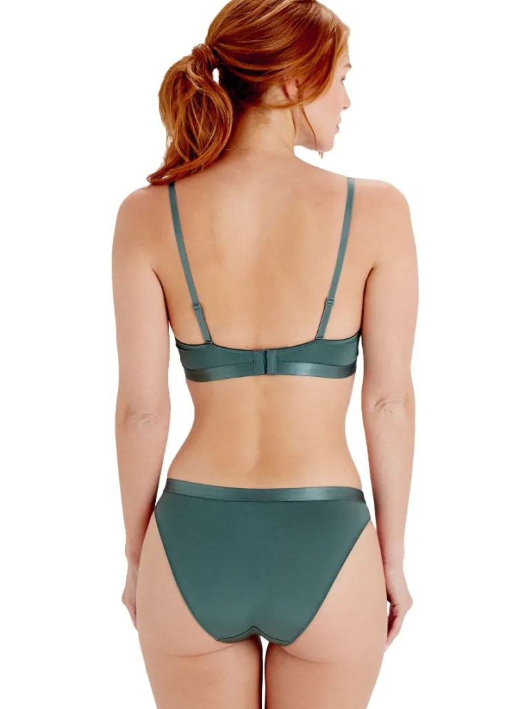 Botanical Lace High Apex Bra - Sage