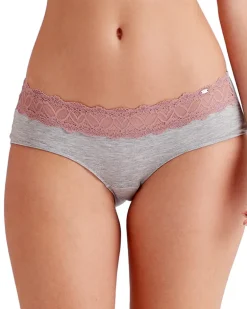 Casual Comfort Short - Grey Marl Sugar Plum