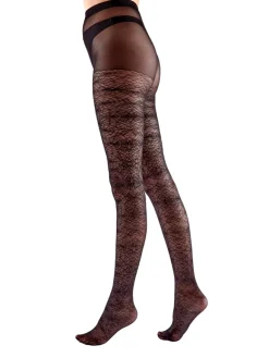 Cobweb Tights - Black