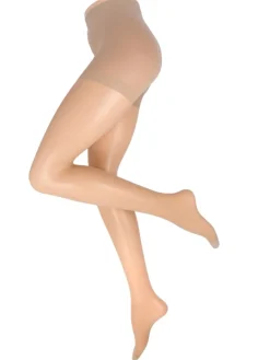 Elbeo 20 Denier Sheer Magic Tights XL - Cafe Creme
