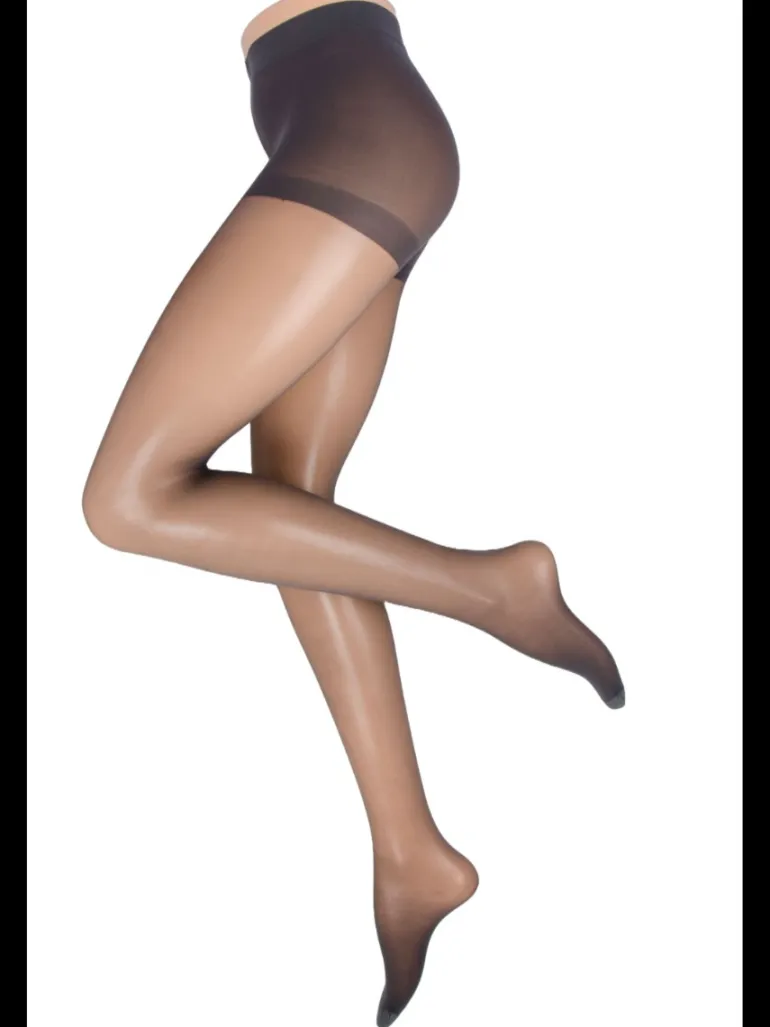 Elbeo 20 Denier Sheer Magic Tights - Barely Black