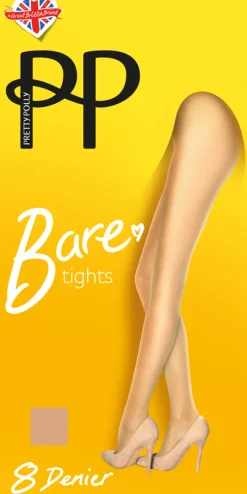 Everyday 8 Denier Bare Tights - Nude