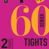 Everyday Opaques 60 Denier Tights 2 Pair Pack - Navy
