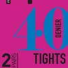 Everyday Opaques 40 Denier Tights 2 Pair Pack - Black