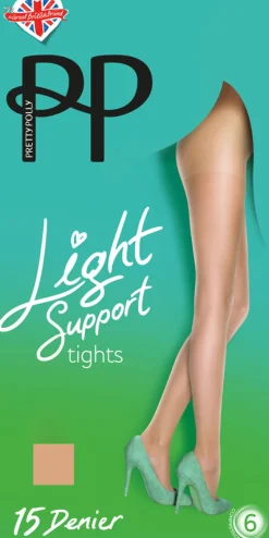 Everyday Plus 15 Denier Light Support Tights - Nude