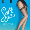 Everyday Plus 15 Denier Soft Shine Stockings - Barely Black