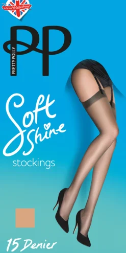 Everyday Plus 15 Denier Soft Shine Stockings - Nude