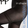In Shape 40 Denier Opaque Bodyshaper Tights - Black