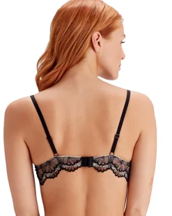 Laura High Apex Bra - Black/Nude