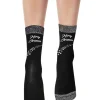 Merry Christmas Socks - Black Mix