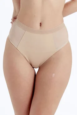 Naturals High Waisted Brief - Creme Brulee