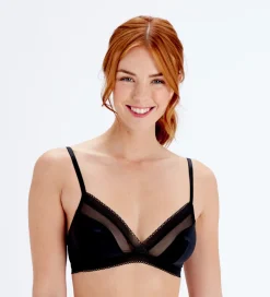 Naturals Triangle Bra - Black