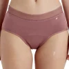 Period Pants Hipster Short - Woodrose