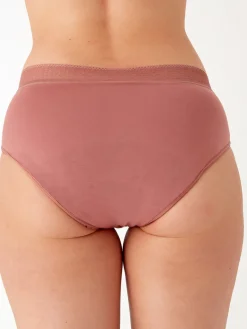 Period Pants Midi Brief - Woodrose