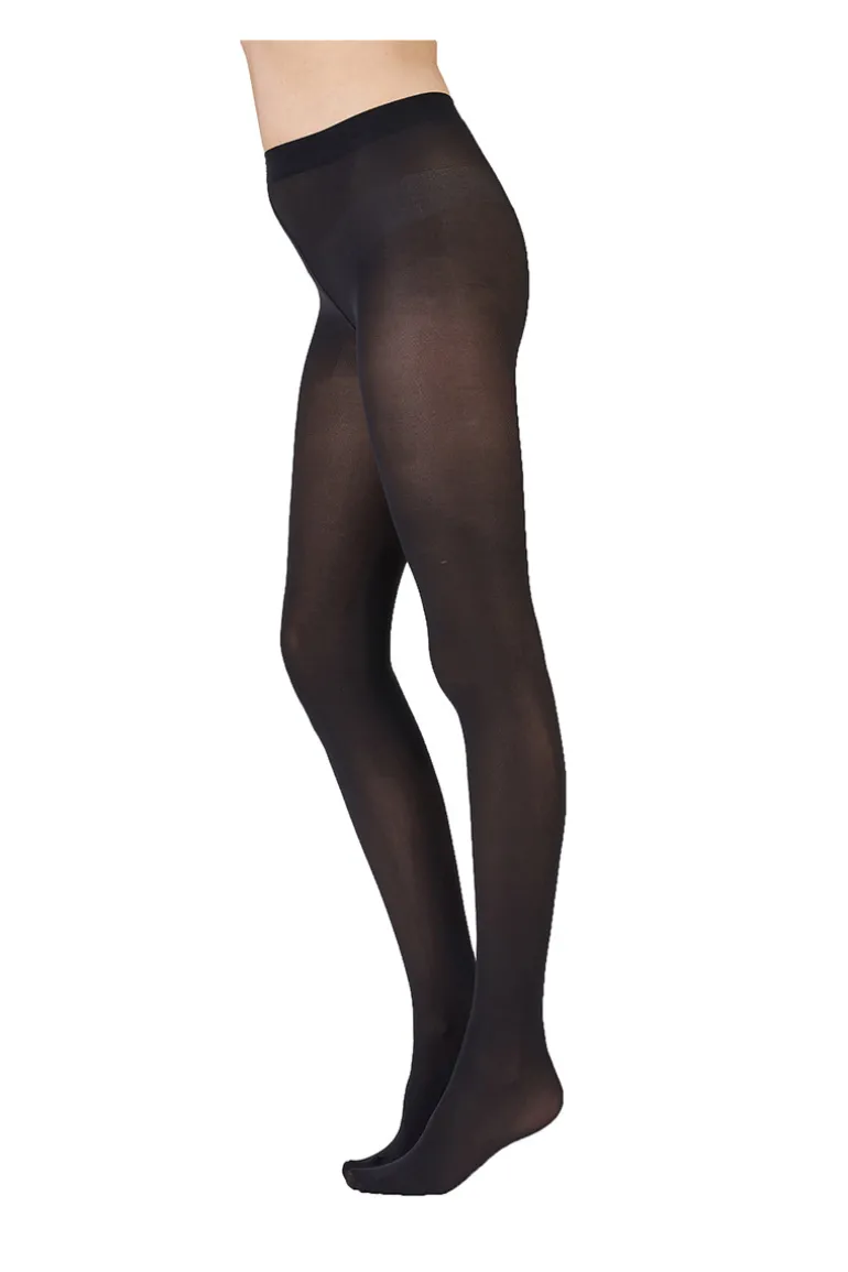 Premium Opaques 40 Denier 3D Tights - Black