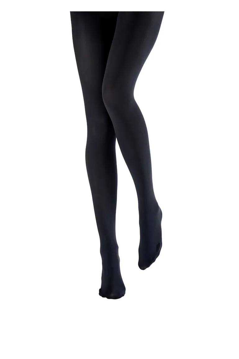 Premium Opaques 80 Denier 3D Tights - Black