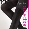 Secret Sock Fashion Tight - Black