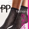 Sparkle Anklets - Black/Silver